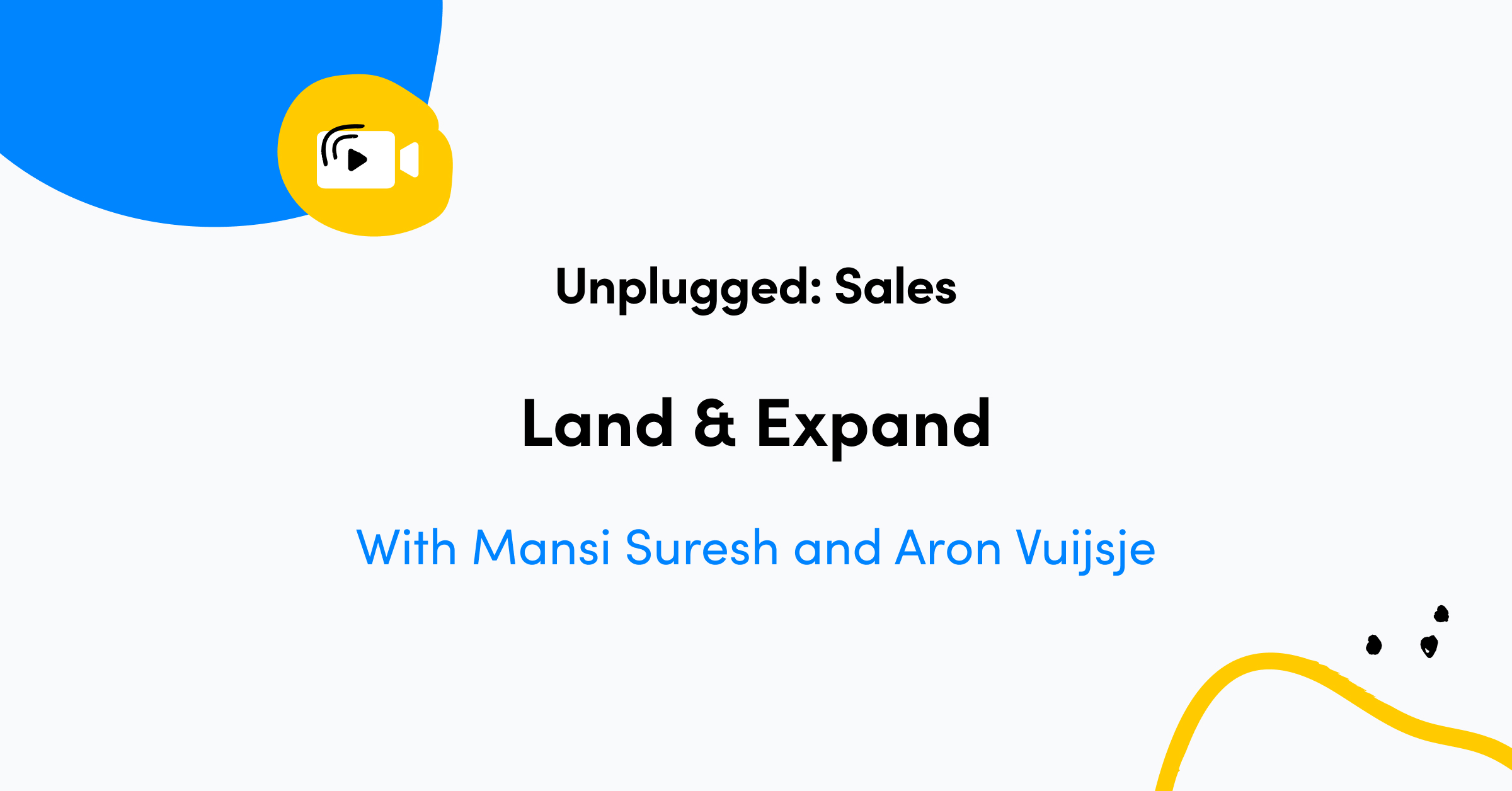 Unplugged: Sales