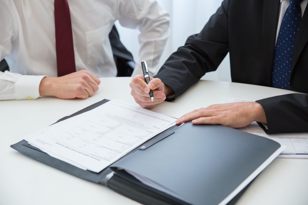 signing documents