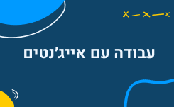 עבודה עם אייג׳נטים 