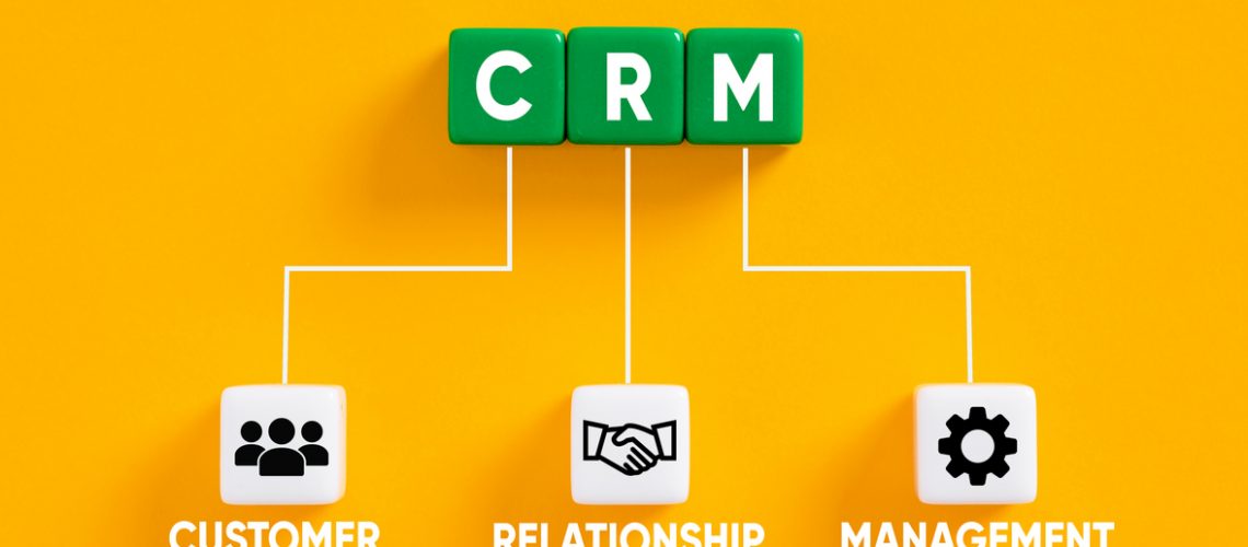 Customer Relationship Management CRM concept. Business and marketing.