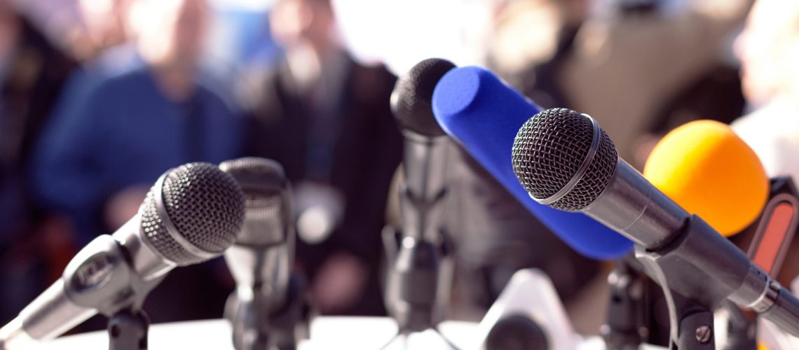 News conference