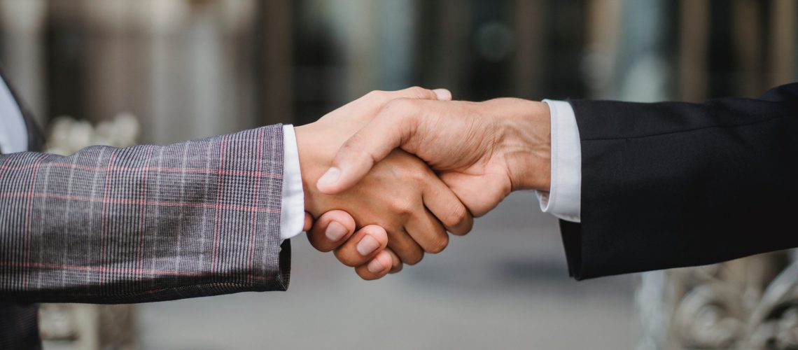 shaking hands